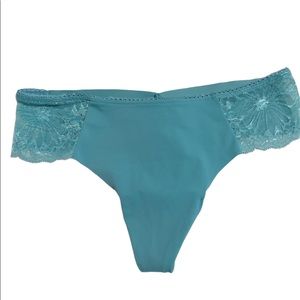 Victoria’s Secret no show thong satin and lace